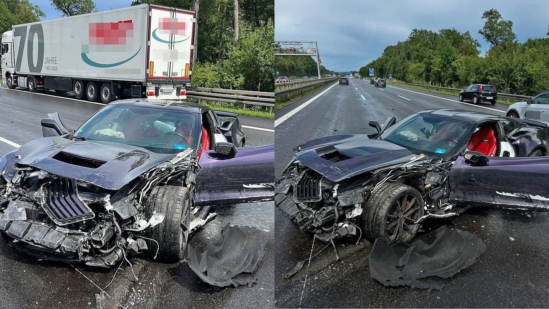 Accident spectaculaire pour les stars de téléréalité yasin mohamed et gigi birofio