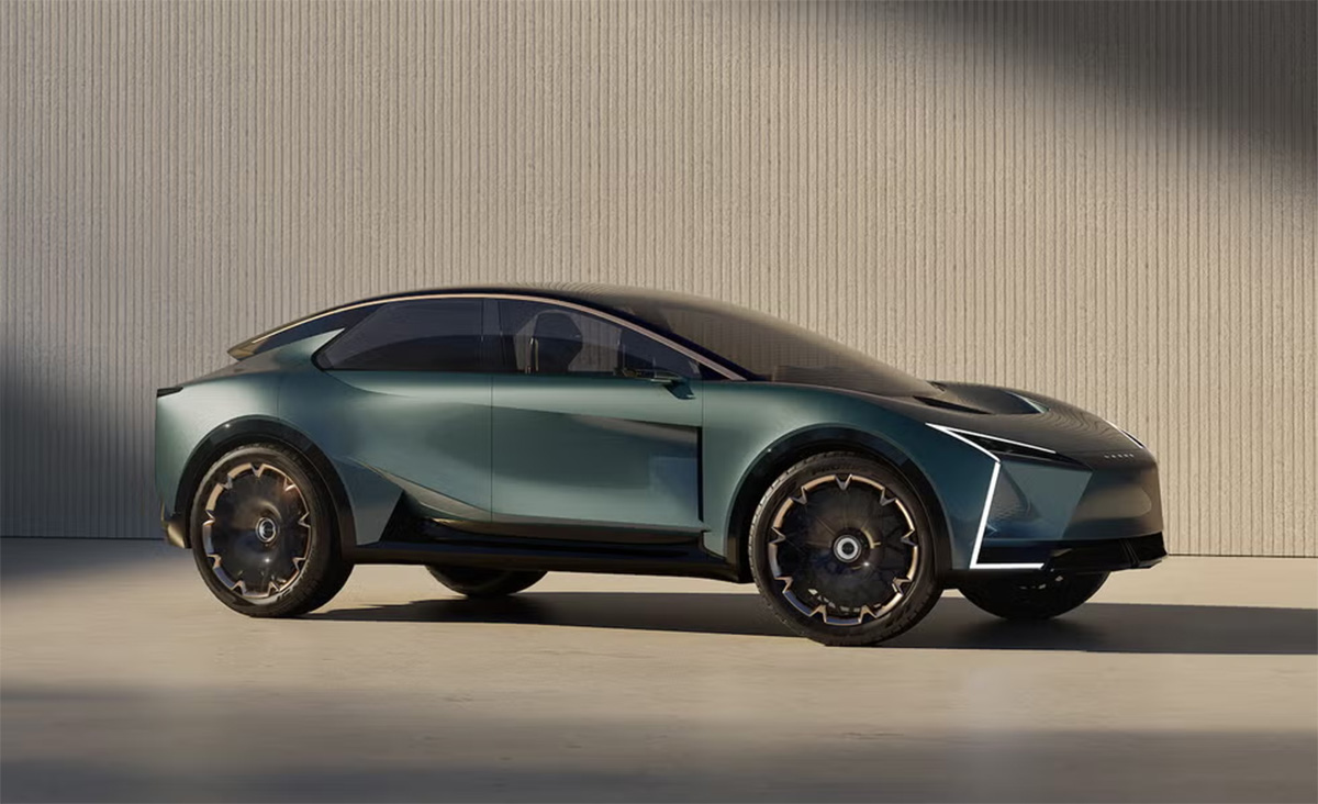 Lexus LS Coupe Concept, SUV futuriste à quatre portes et design sculpté
