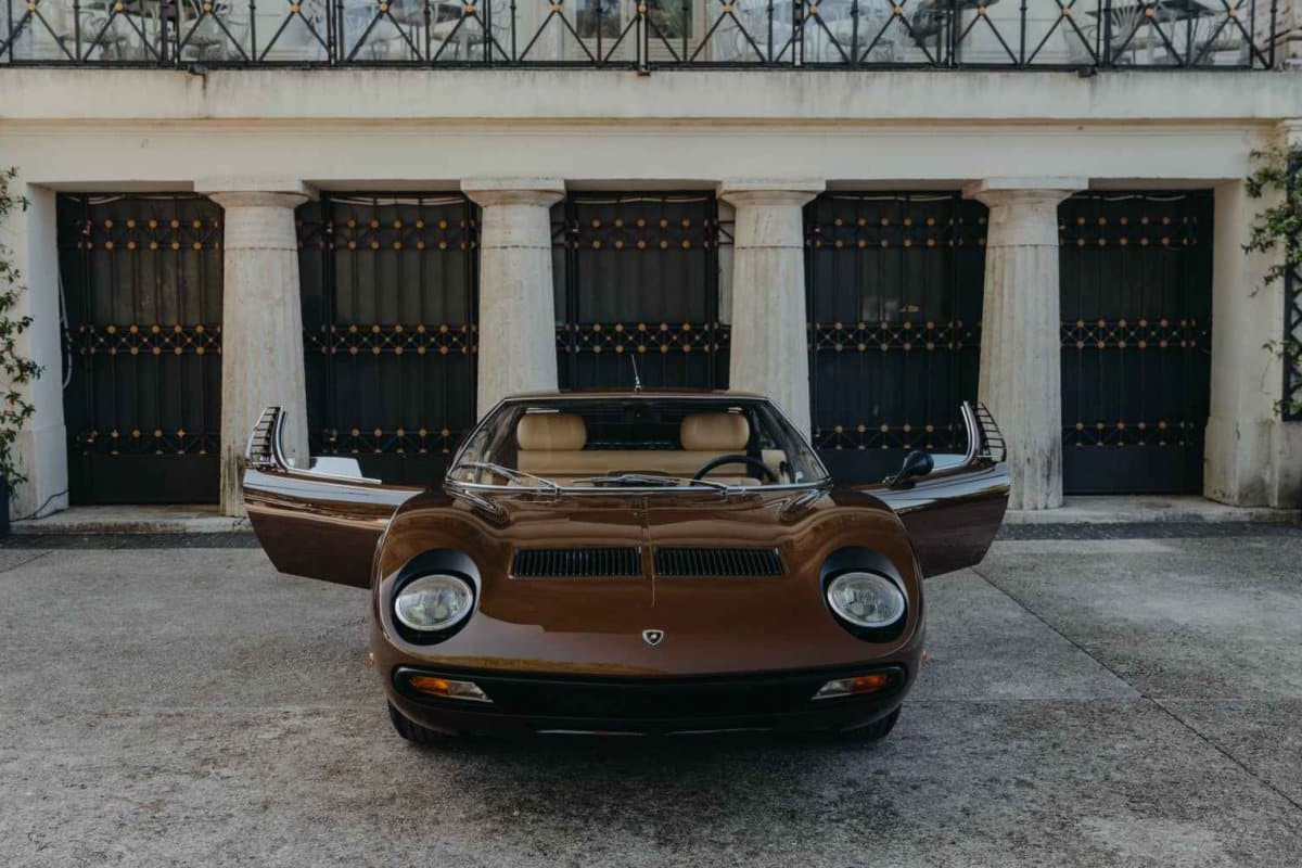 Lamborghini Miura SV 1972 restauration 3 ans