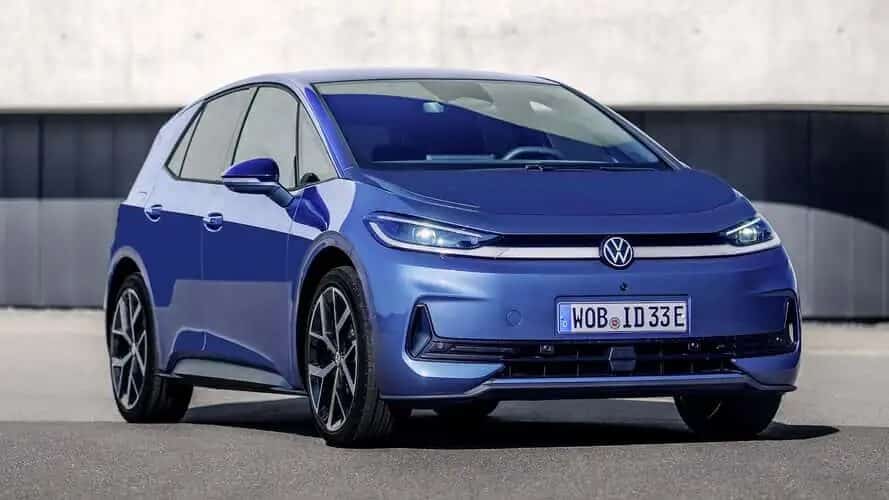 Volkswagen électrique signature arrière aérodynamique gamme ID